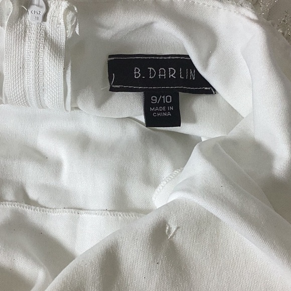 B Darlin Juniors' Dresses B Darlin Glitter Dress - Picture 9 of 10